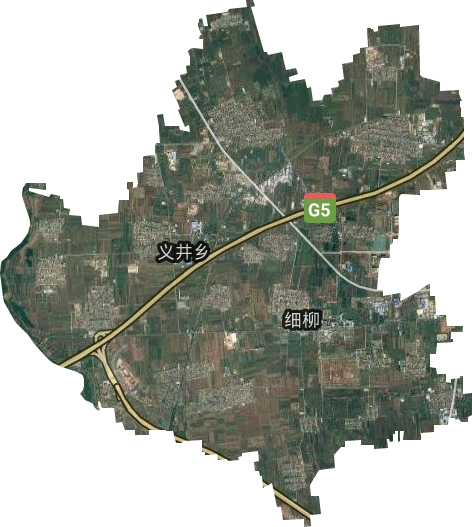 细柳街道卫星图