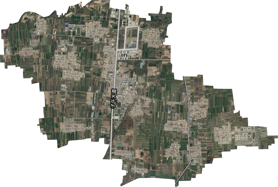黄良街道卫星图