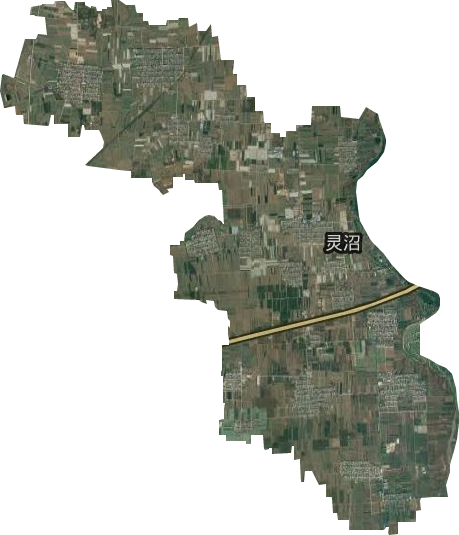 灵沼街道卫星图