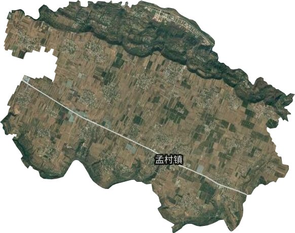 孟村镇卫星图