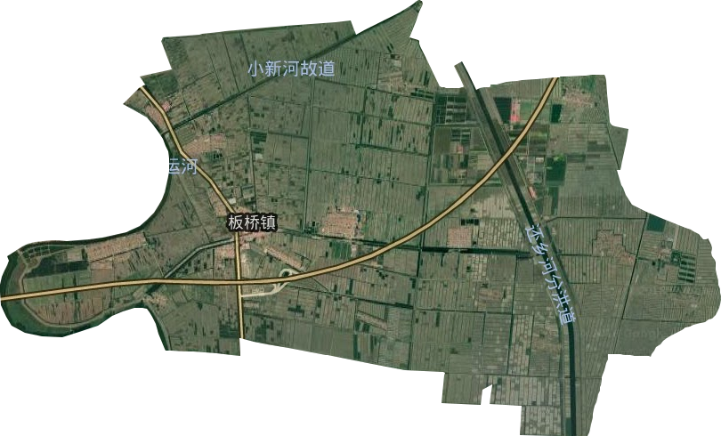 板桥镇卫星图