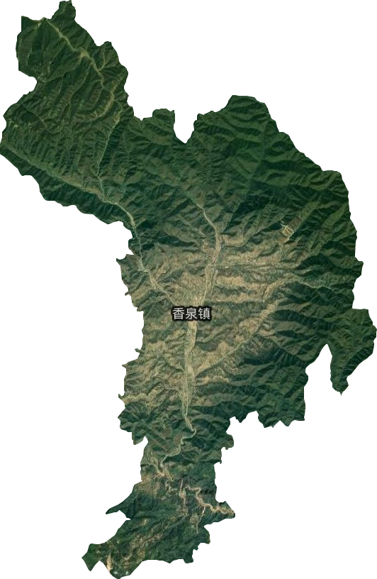 香泉镇卫星图
