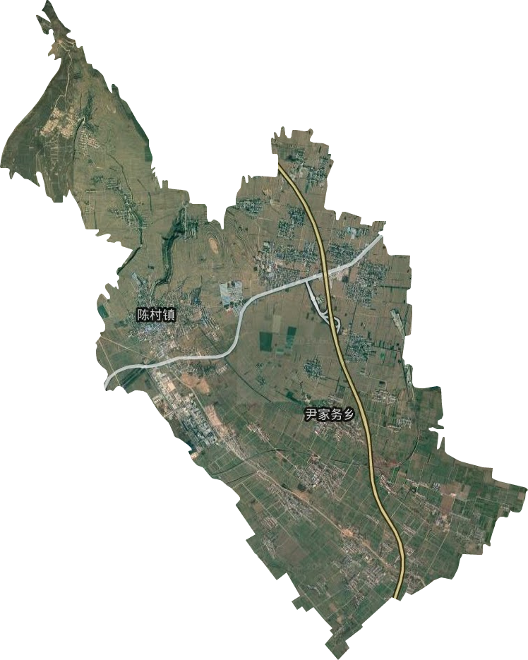 陈村镇卫星图