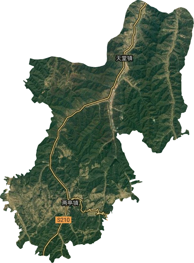 两亭镇卫星图