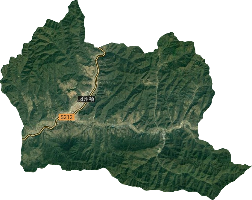 凤州镇卫星图