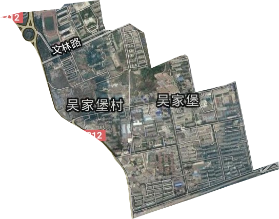 吴家堡街道卫星图