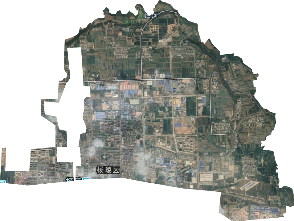 杨陵街道卫星图