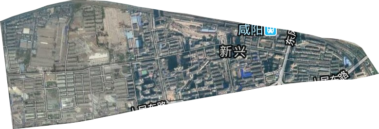 新兴街道卫星图