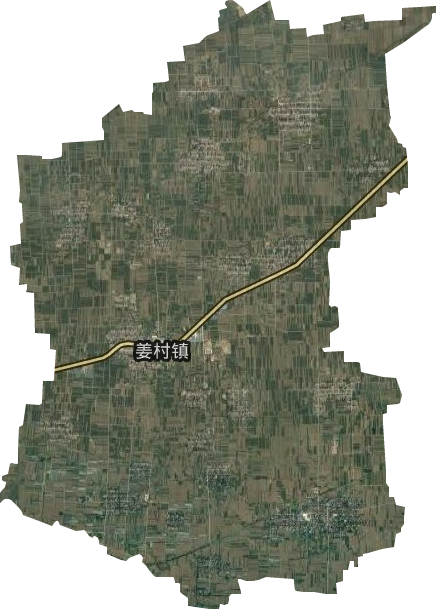 姜村镇卫星图