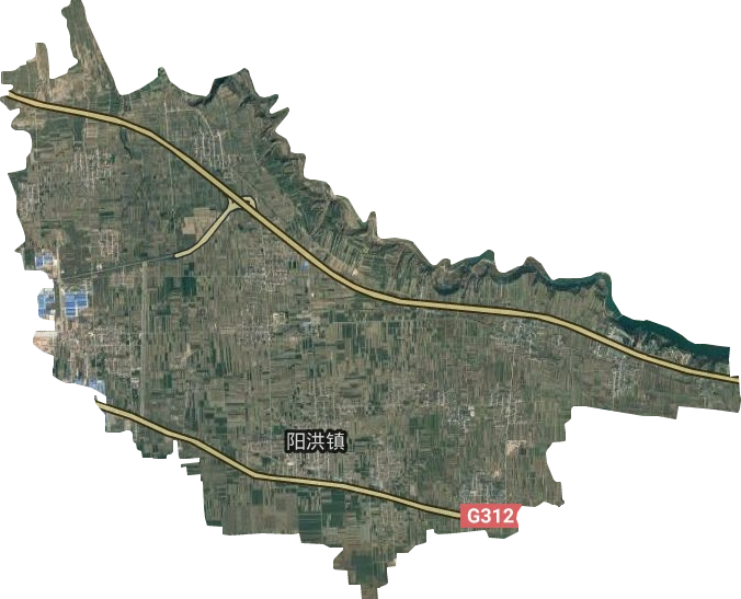 阳洪镇卫星图