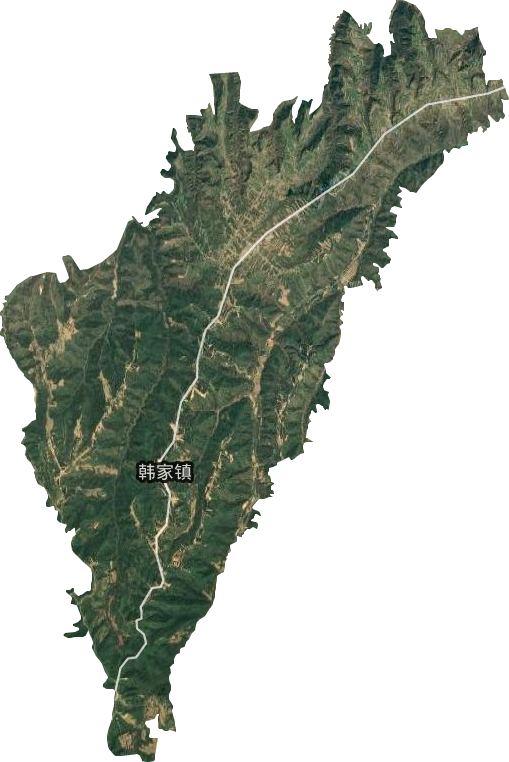 韩家镇卫星图