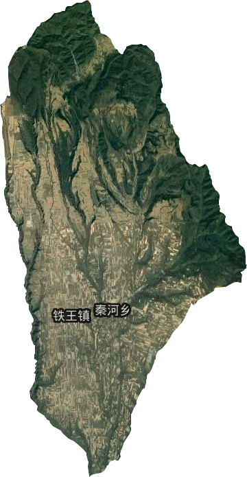 铁王镇卫星图