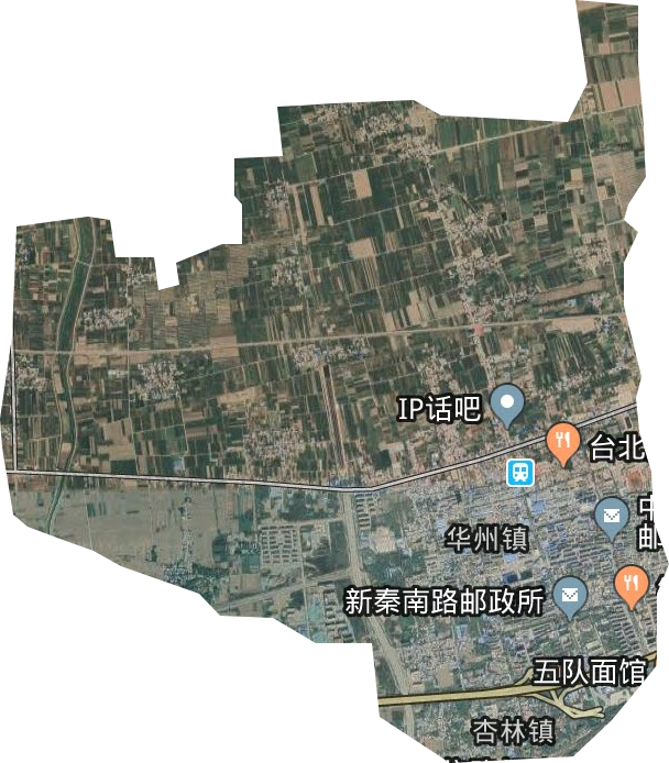 华州乡卫星图