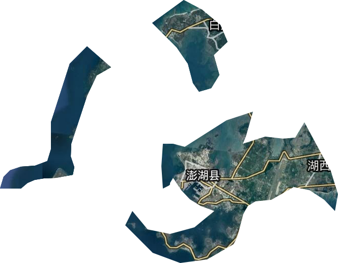 澎湖县卫星图