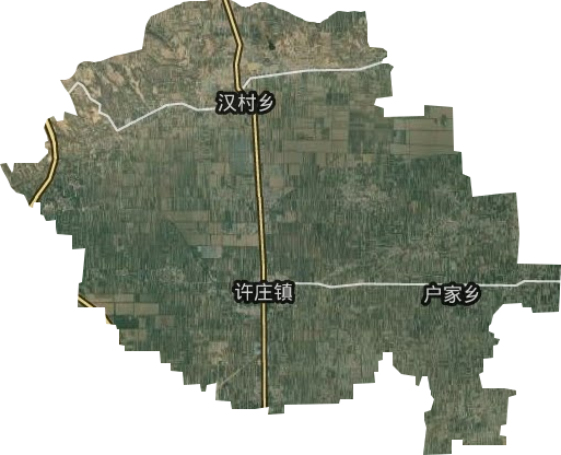 许庄镇卫星图