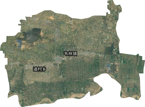 韦林镇卫星图