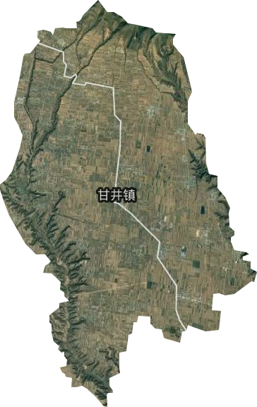 甘井镇卫星图