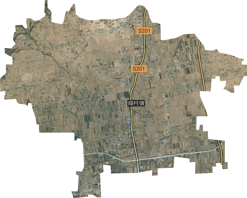 翔村镇卫星图