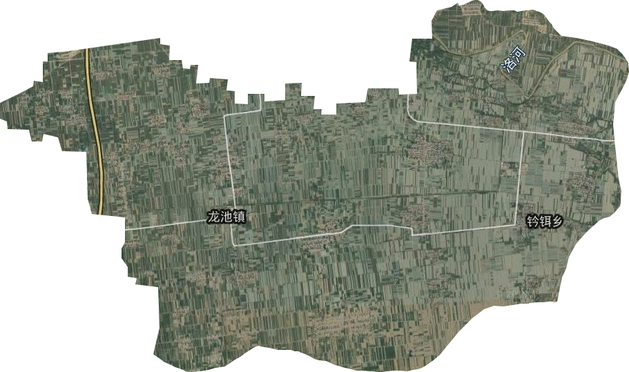 龙池乡卫星图