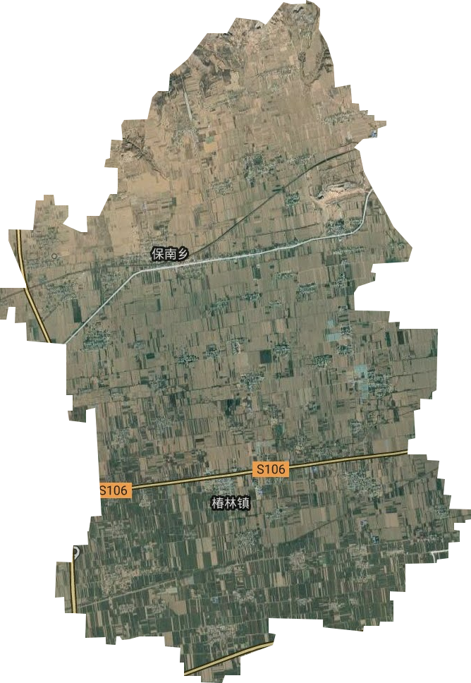 椿林镇卫星图