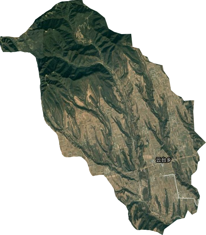 云台乡卫星图