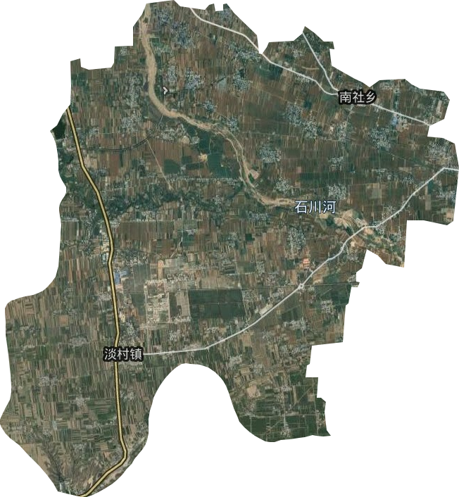 淡村镇卫星图