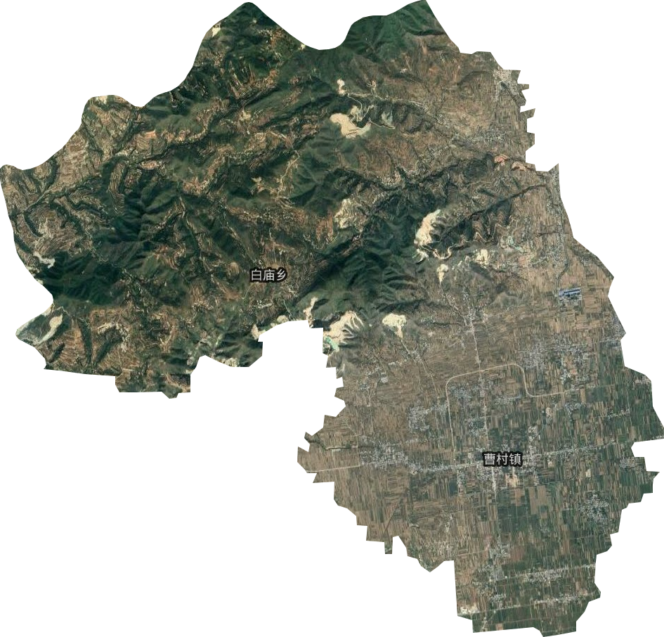 曹村镇卫星图
