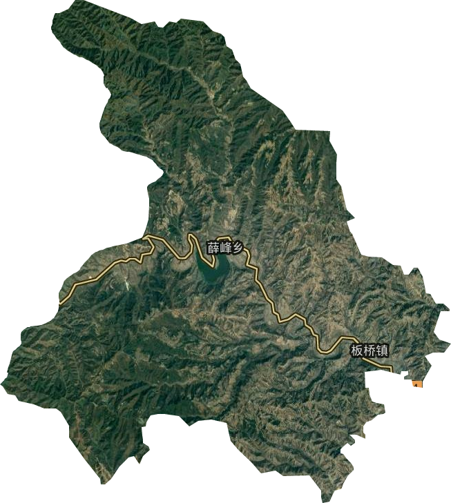 薛峰乡卫星图