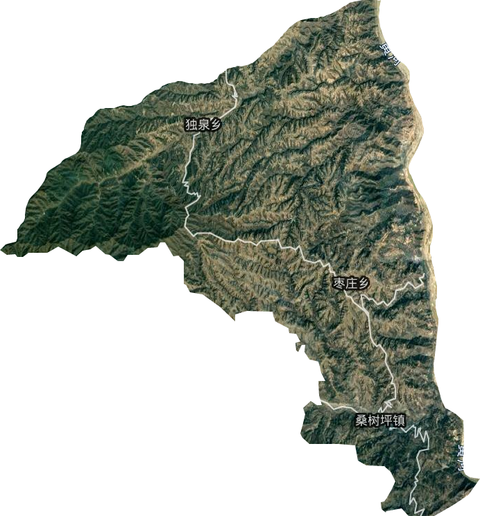 枣庄乡卫星图