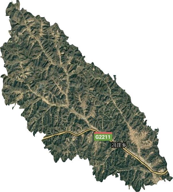 冯庄乡卫星图