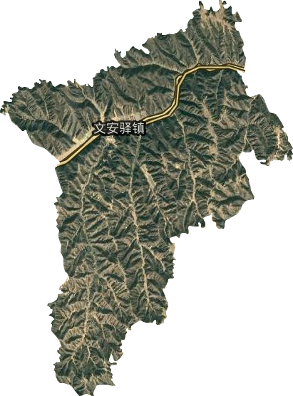 文安驿镇卫星图