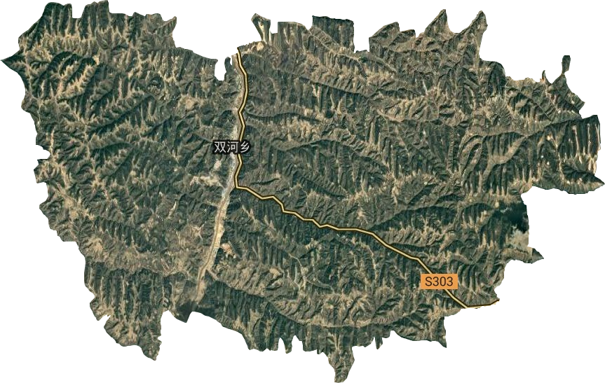 双河乡卫星图