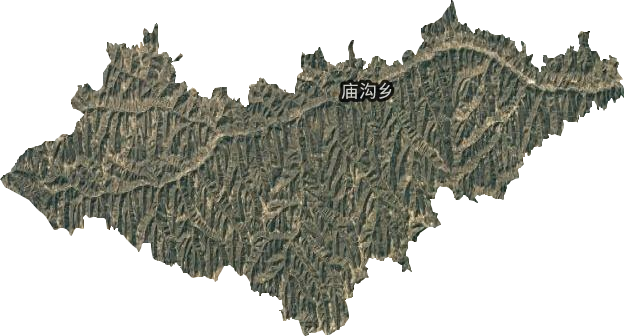 庙沟乡卫星图
