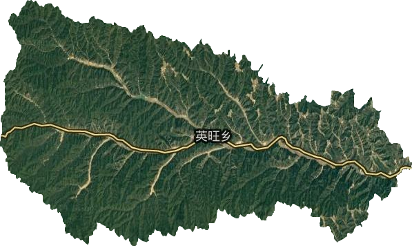 英旺乡卫星图