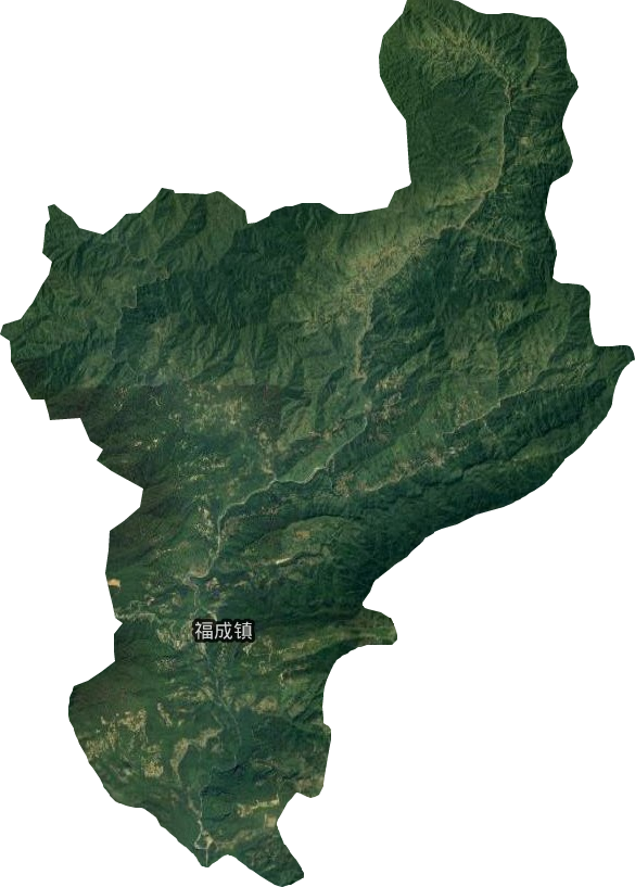 福成乡卫星图