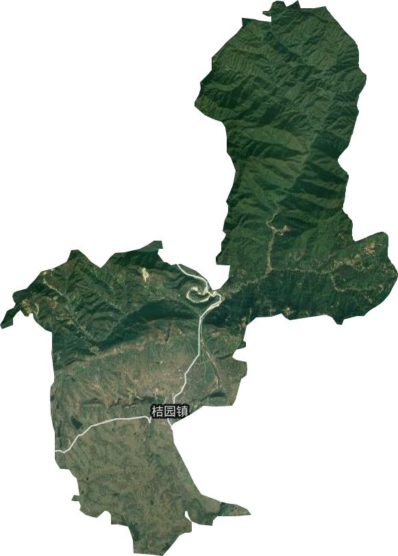 桔园乡卫星图