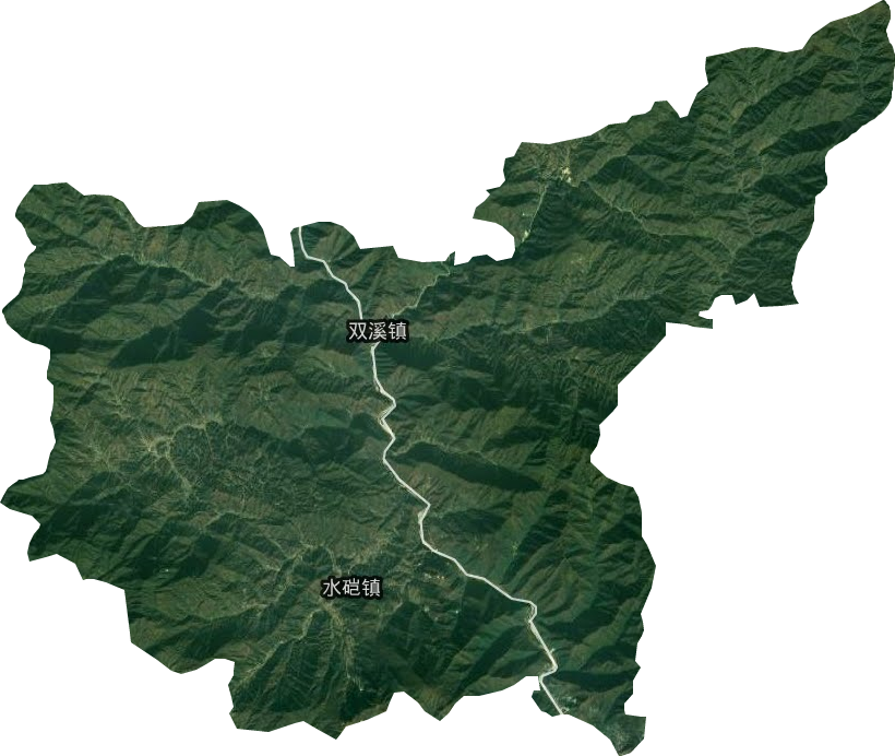 双溪镇卫星图
