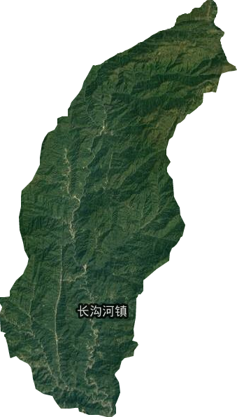 长沟河乡卫星图