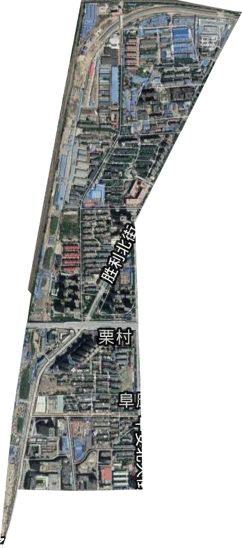 阜康街道卫星图