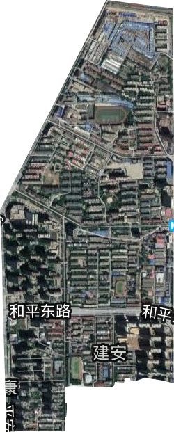 建安街道卫星图