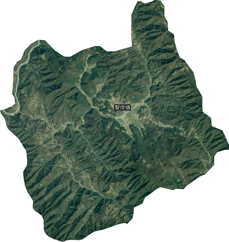 黎坝乡卫星图