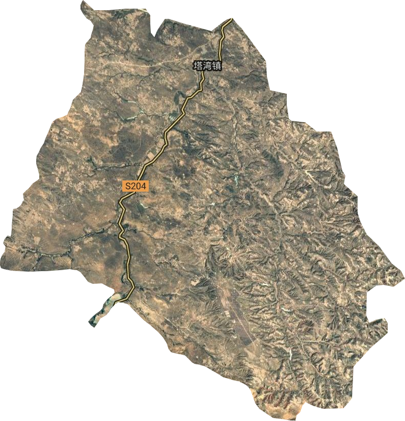 塔湾镇卫星图