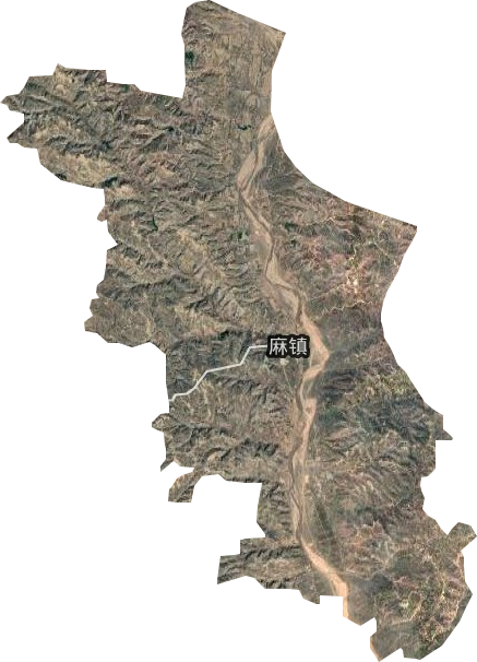麻镇卫星图