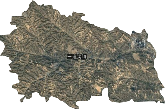 三道沟镇卫星图