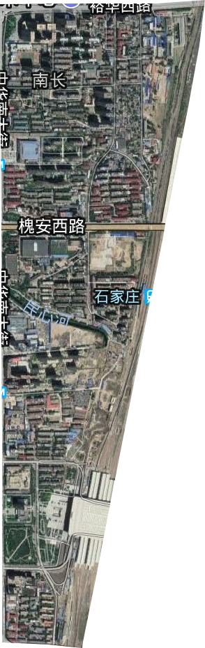 南长街道卫星图