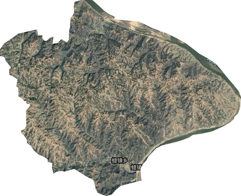 螅镇乡卫星图