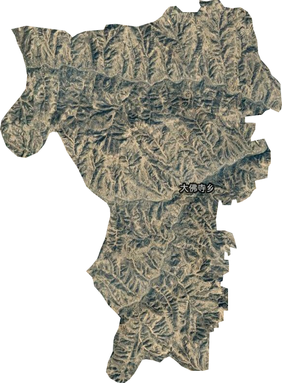 大佛寺乡卫星图