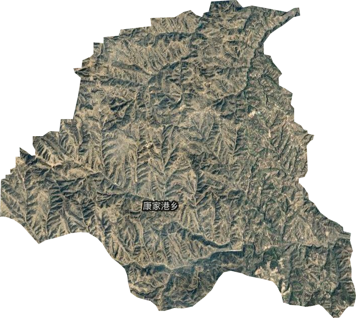 康家港乡卫星图