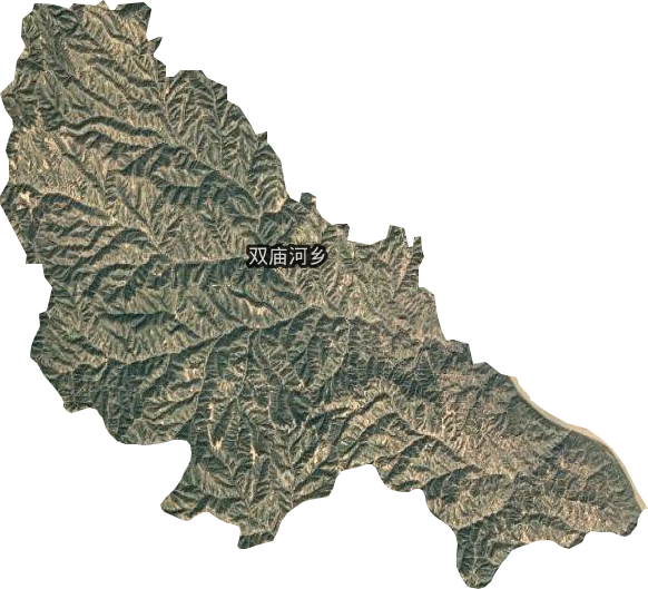 双庙河乡卫星图