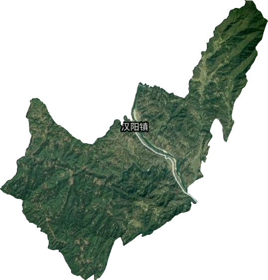 汉阳镇卫星图